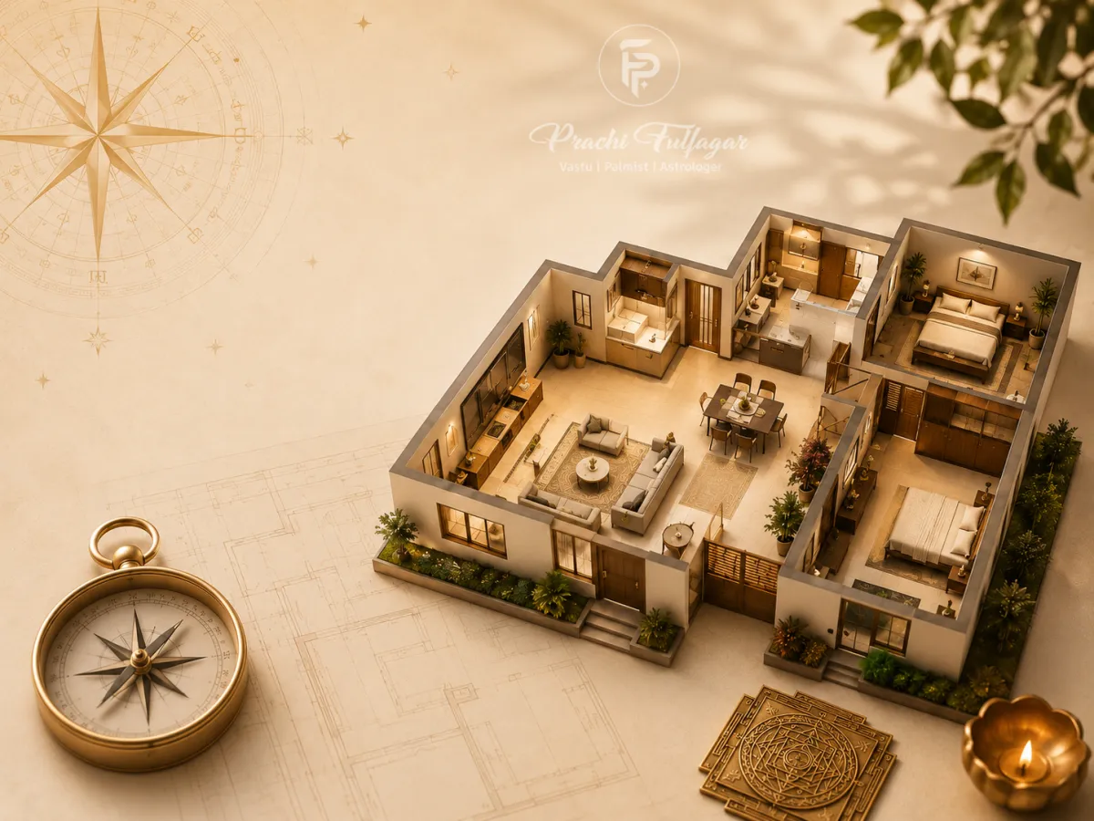 Residential Vastu consultation illustration
